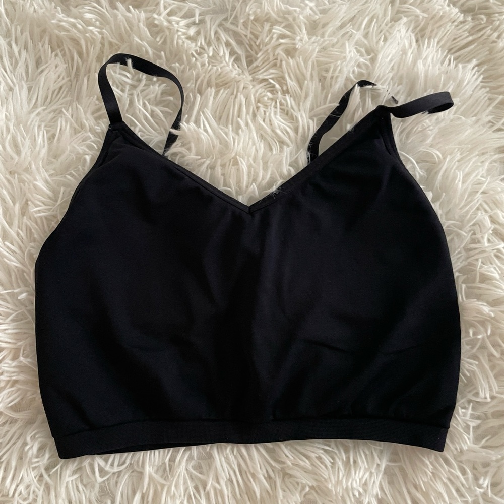 Fabletics black workout tank top